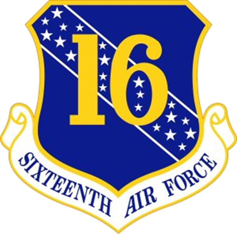 Image of 16th Air Force Shield