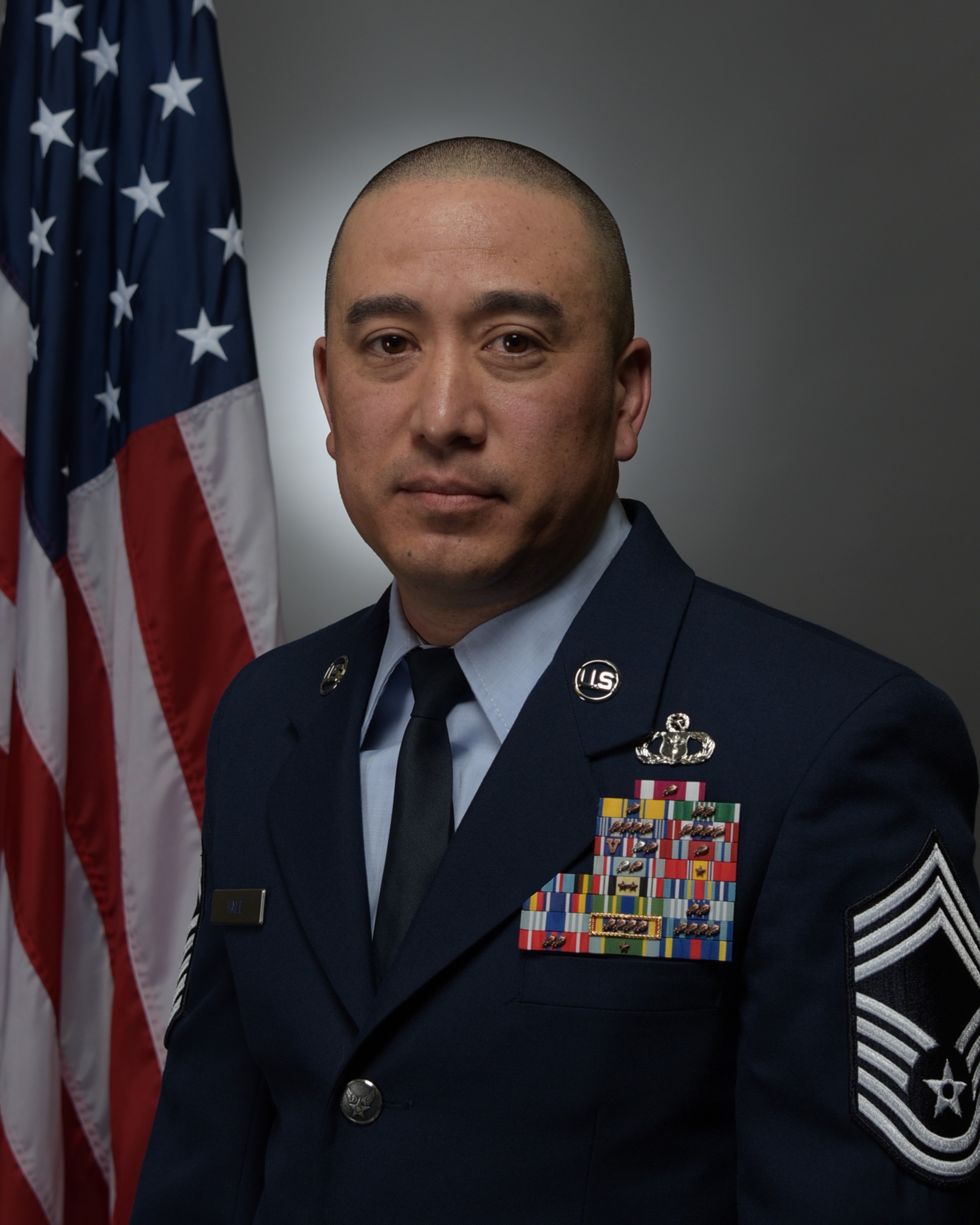 Chief Master Sgt. Stephen Hale, 1st Weather Group superintendent