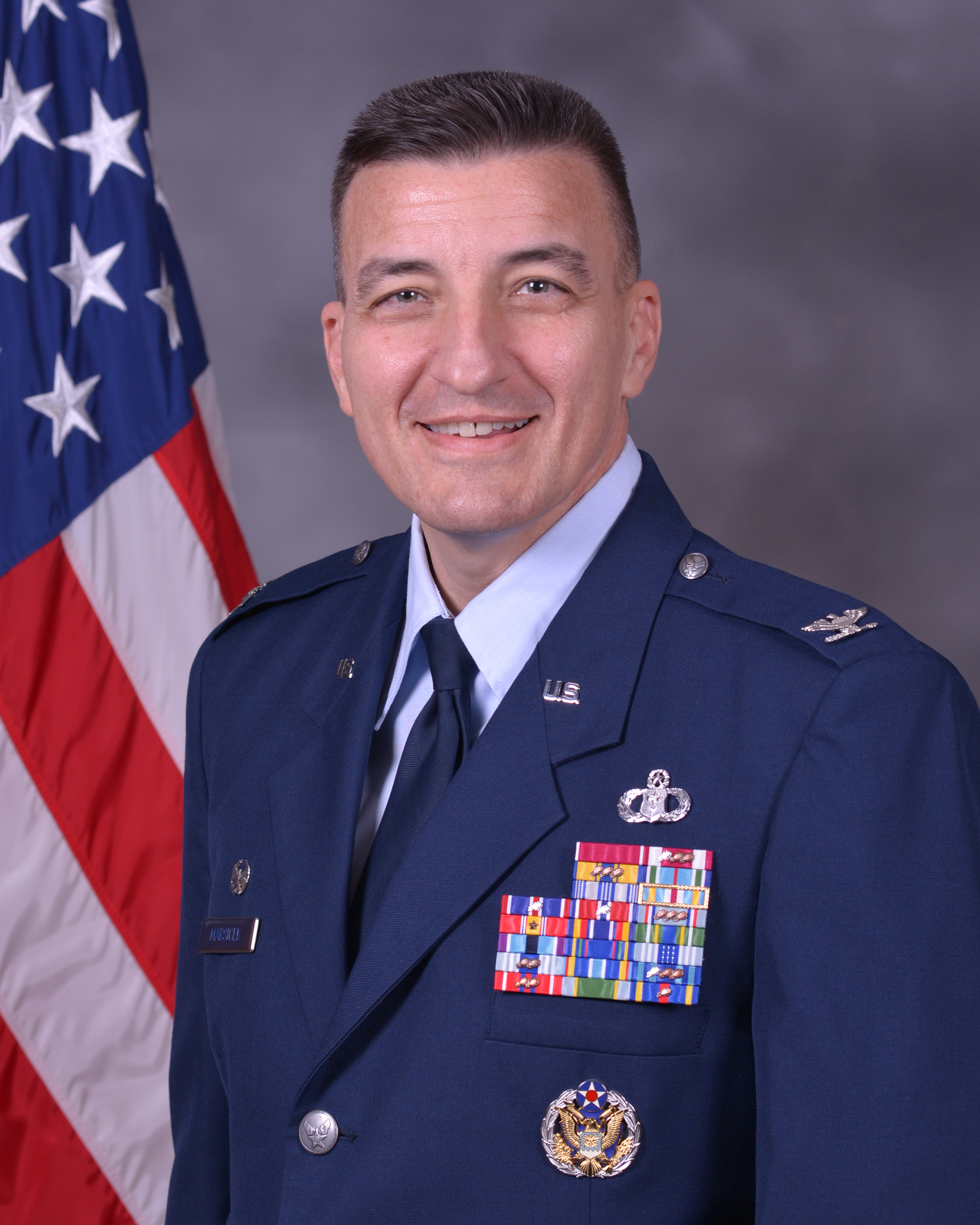 Col. Michael Marsicek, 2d Weather Group commander